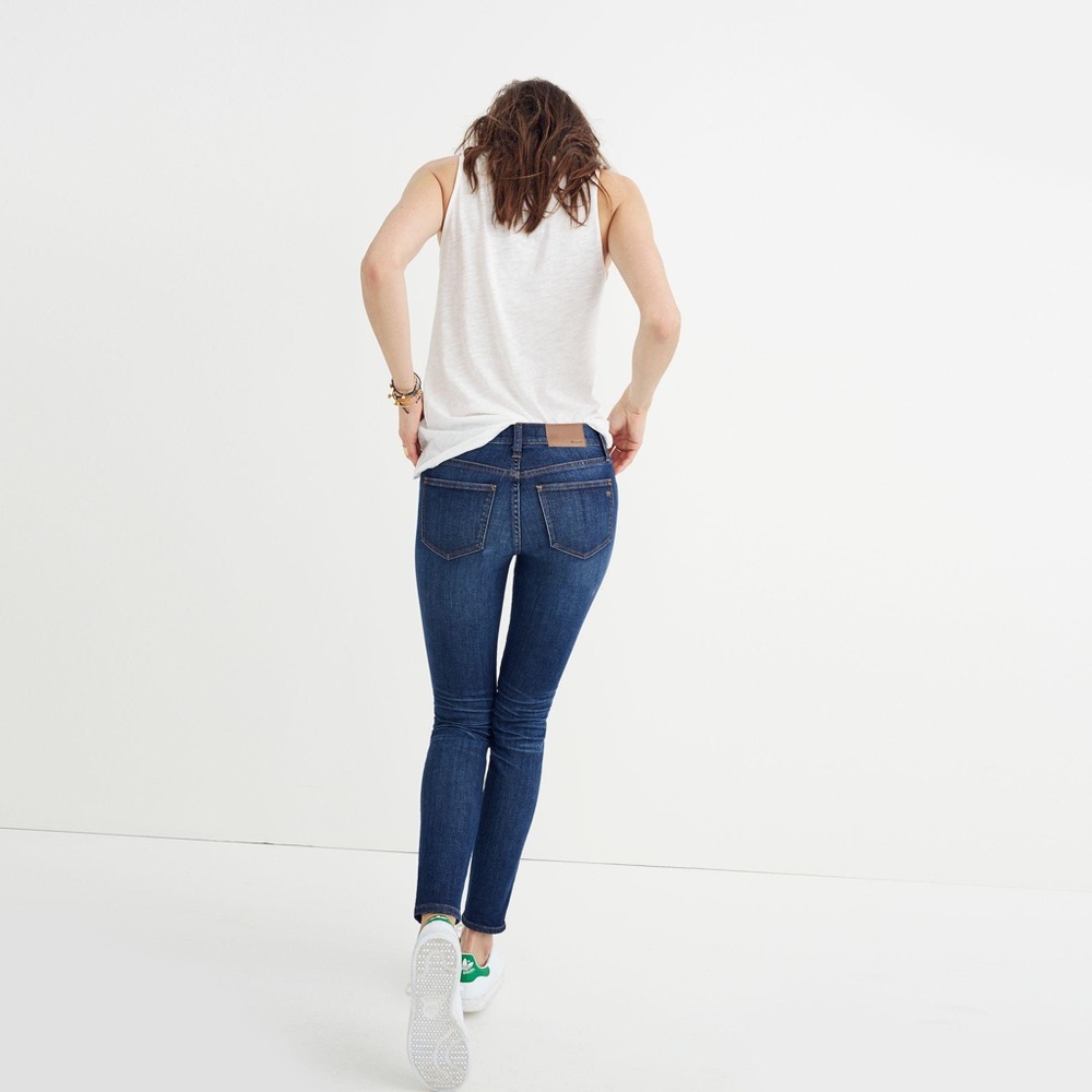 Madewell 8” Midrise SkinnySkinny Jean in Riverdale